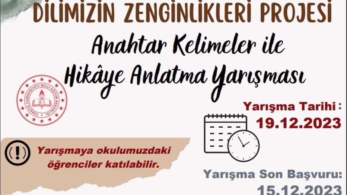 DİLİMİZİN ZENGİNLİKLERİ PROJESİ